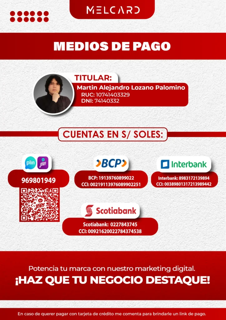 Melcard - Diseño Web Y Marketing Digital - Diseño Web Y Marketing Digital Para Negocios - Brochure De Flyer 4