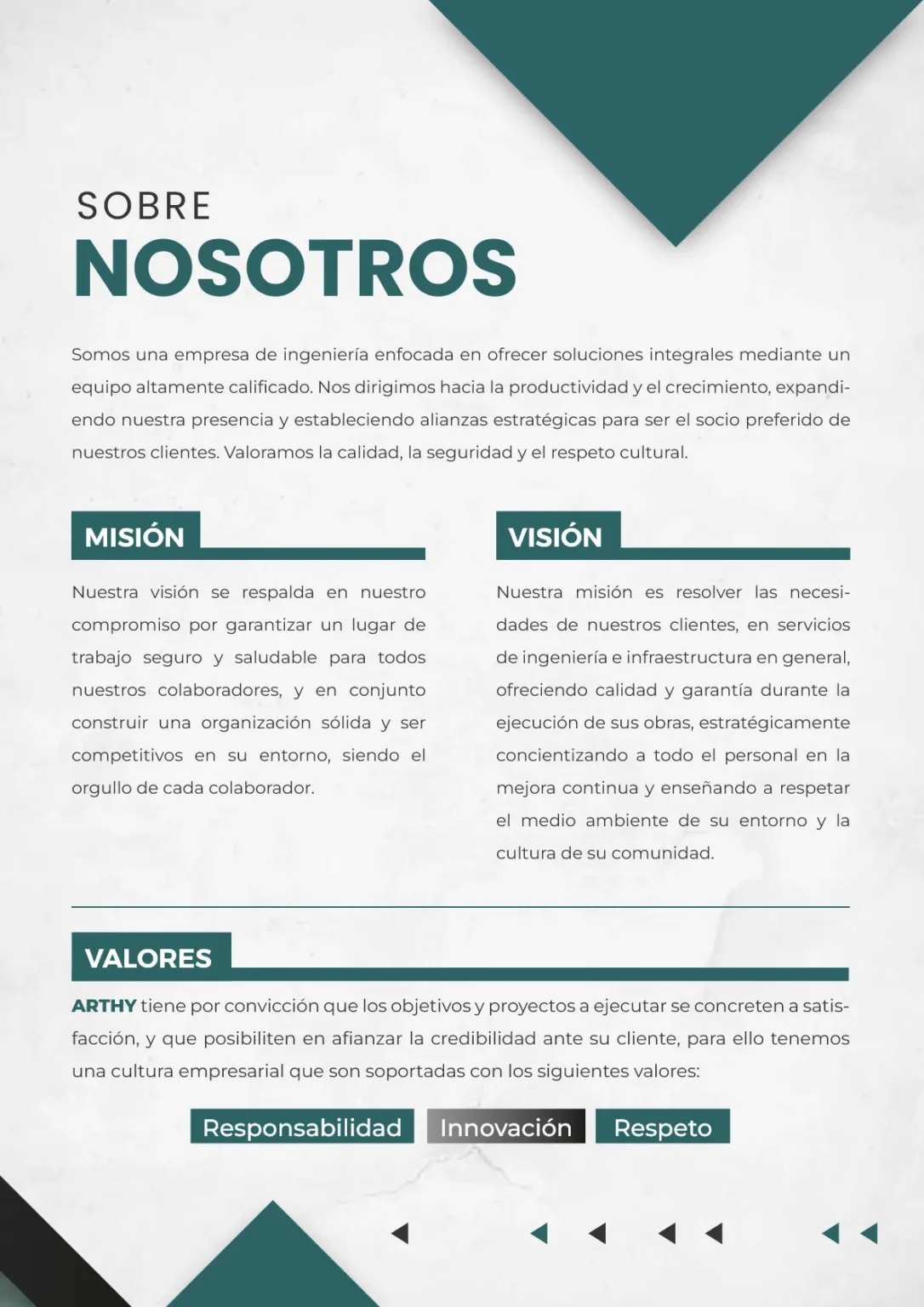 Melcard - Diseño Web Y Marketing Digital - Diseño Web Y Marketing Digital Para Negocios - Brochure De Arthy Constructores Digital 14 08 24 3