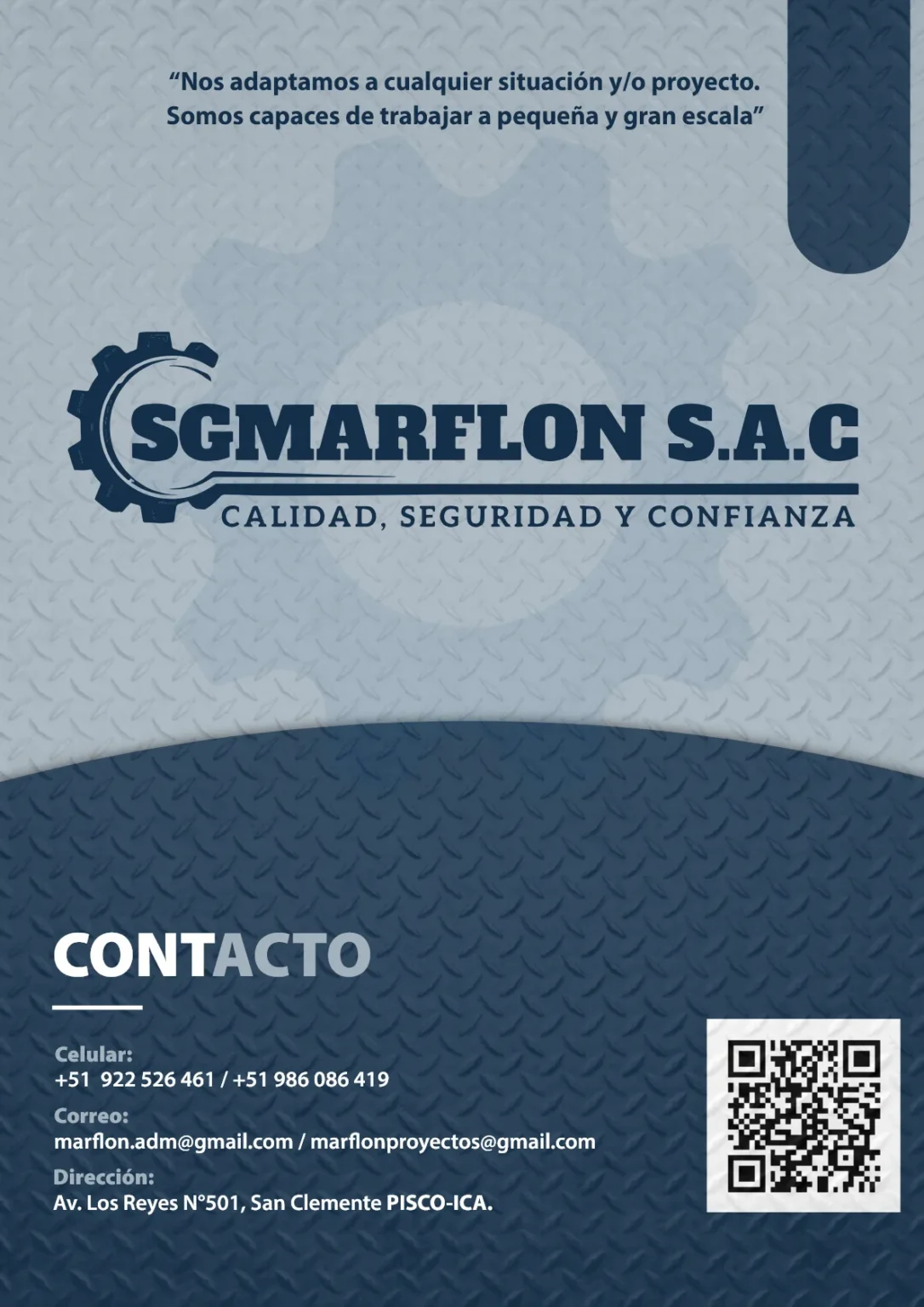 Melcard - Diseño Web Y Marketing Digital - Diseño Web Y Marketing Digital Para Negocios - Diseno De Brochure De Sg Marflon S.a.c Digital 17 08 24 8