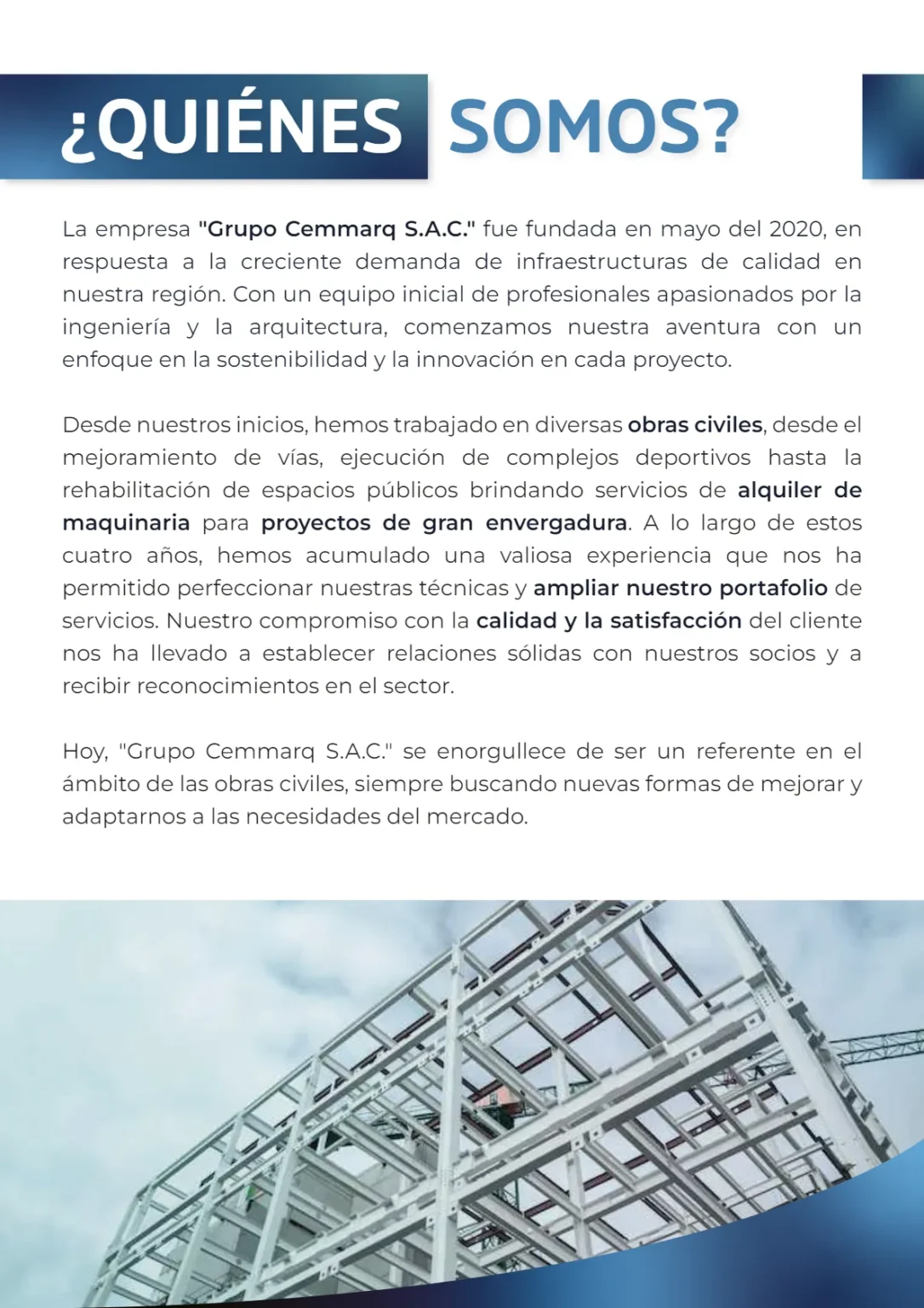 DISEÑO DE BROCHURE CEMMARQ_2